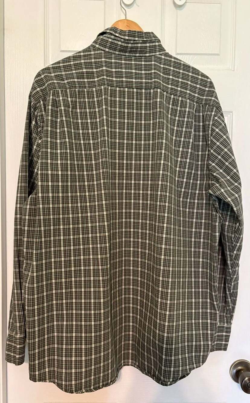 EUC Puritan Hunter Lodge 3 Plaid Button-Up Shirt, XL (46-48) Long Sleeve - Picture 4 of 8